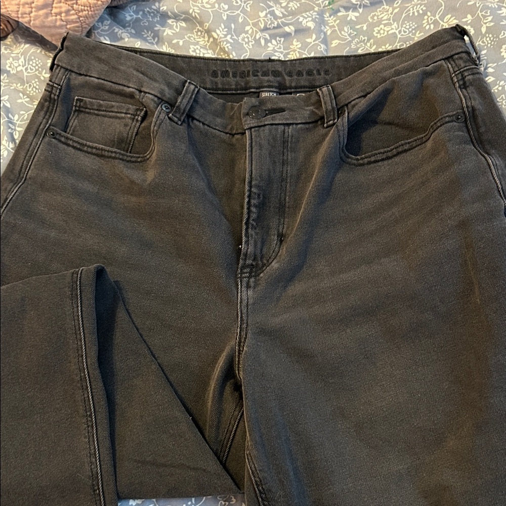 American Eagle Outfitters Women’s Dark Gray Jeans